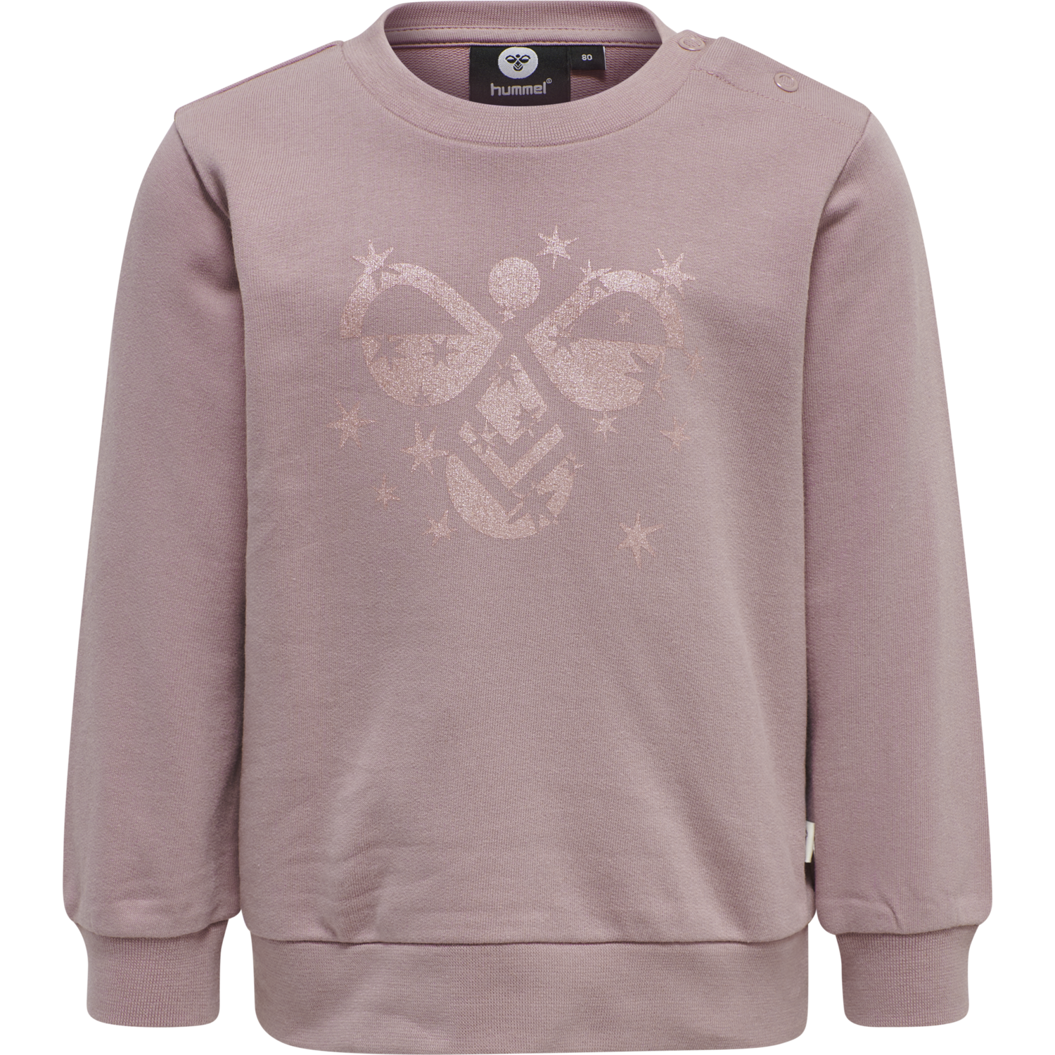 hmlSPARKLE SWEATSHIRT, WOODROSE, packshot