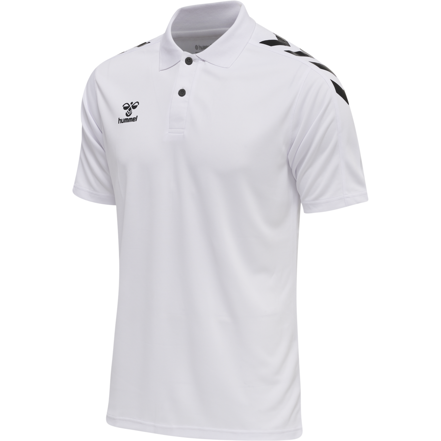 hmlCORE XK FUNCTIONAL POLO, WHITE, packshot