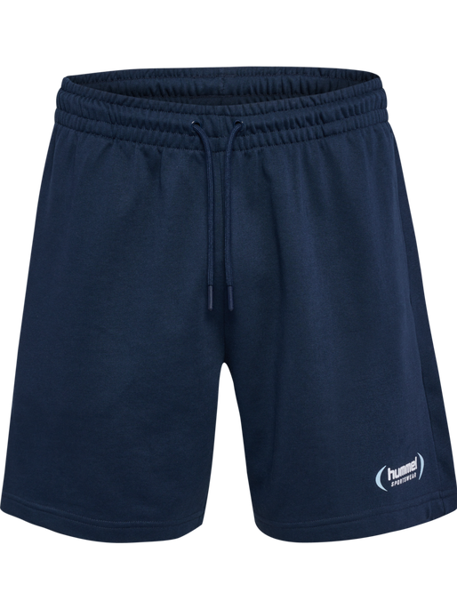 hmlFELIX SWEAT SHORTS, DRESS BLUES, packshot