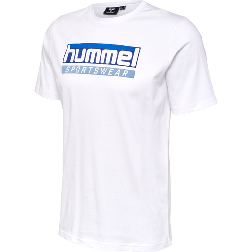 hmlLGC ROWAN T-SHIRT, WHITE, packshot