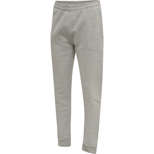 hmlRED BASIC SWEAT PANTS, GREY MELANGE, packshot