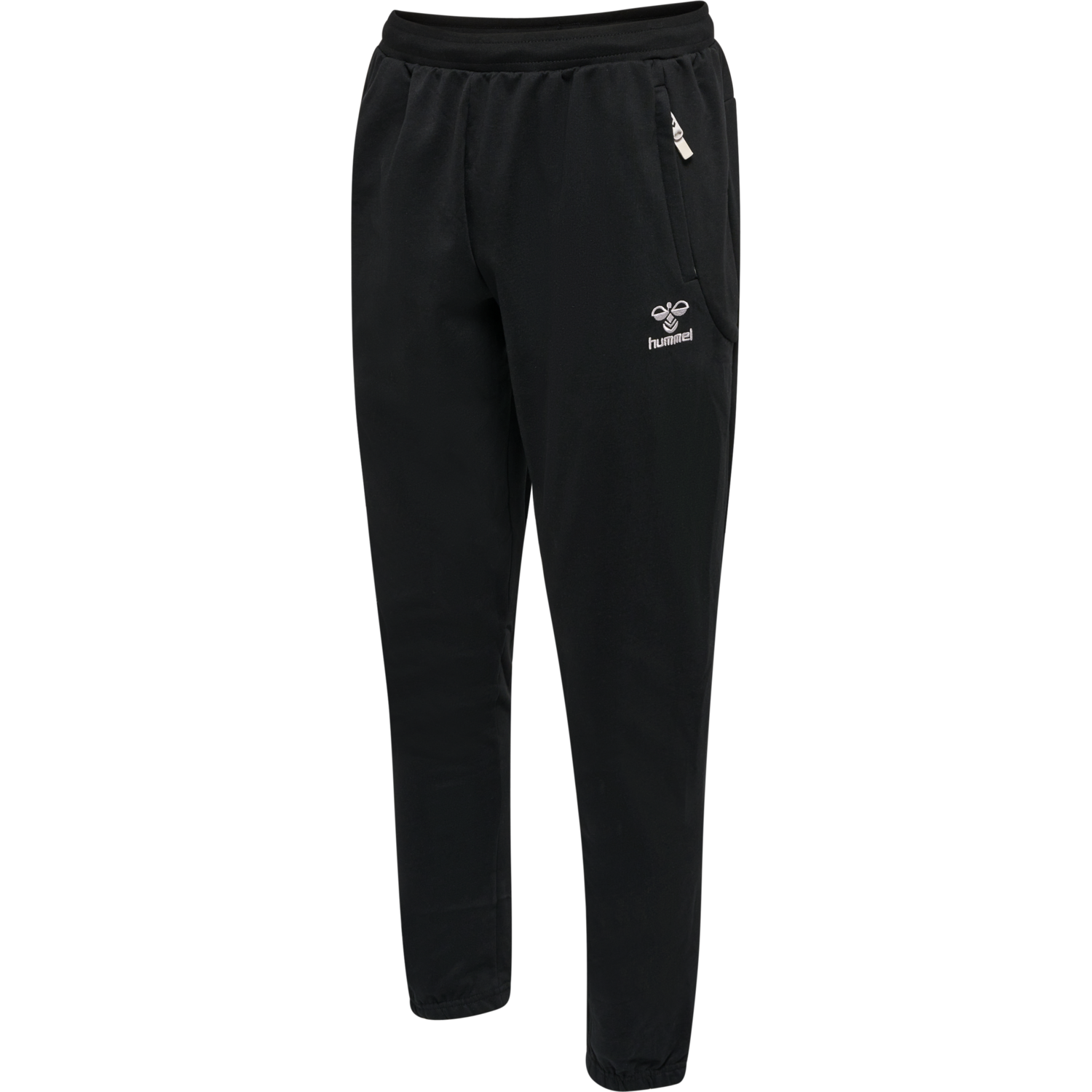 hmlMOVE GRID COTTON PANTS, BLACK, packshot