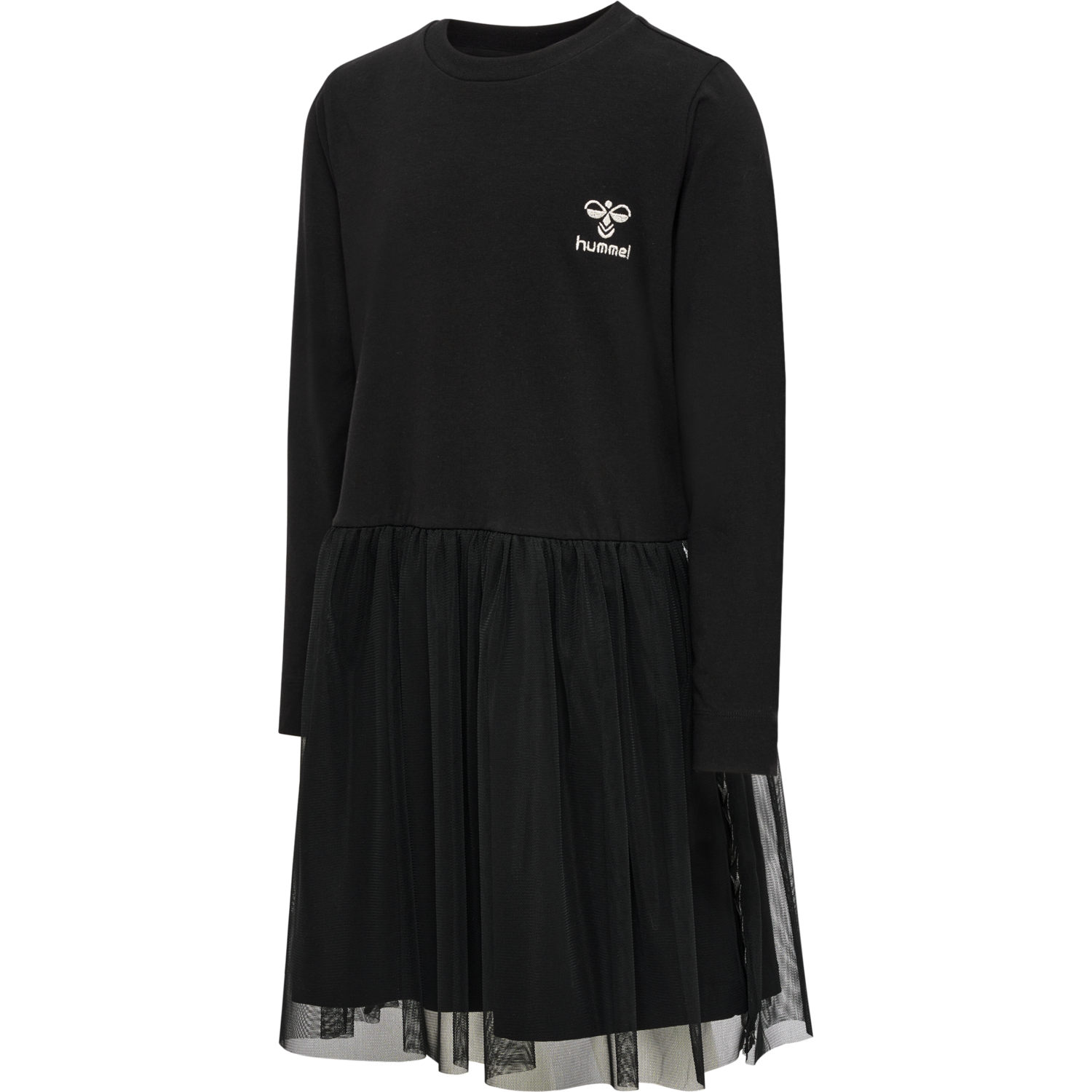 hmlCOLE DRESS L/S, BLACK, packshot