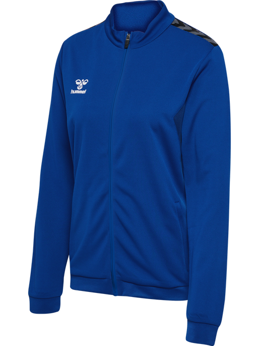 hmlAUTHENTIC PL ZIP JACKET WOMAN, TRUE BLUE hmlAUTHENTIC PL ZIP JACKET WOMAN, TRUE BLUE, packshot