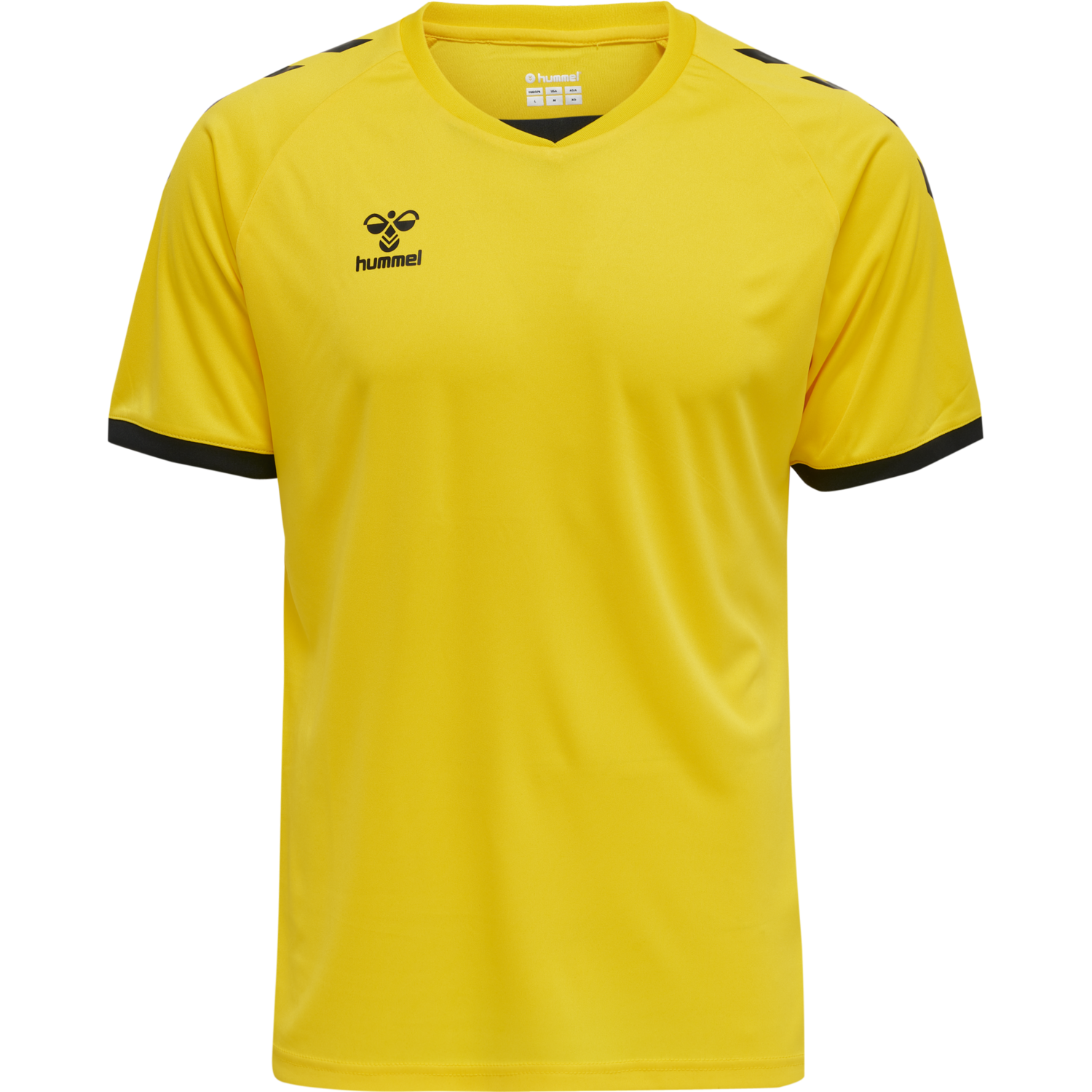 hmlCORE VOLLEY TEE, BLAZING YELLOW, packshot