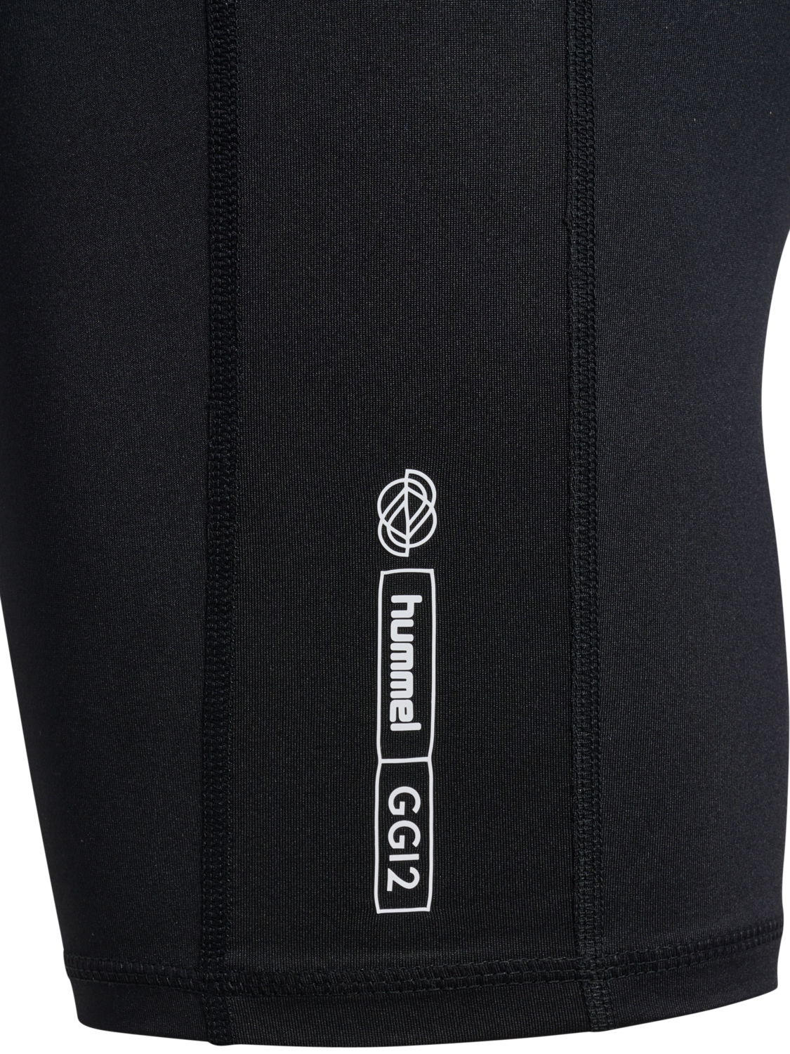 hmlGG12 TRAINING SHORT TIGHTS, BLACK, packshot