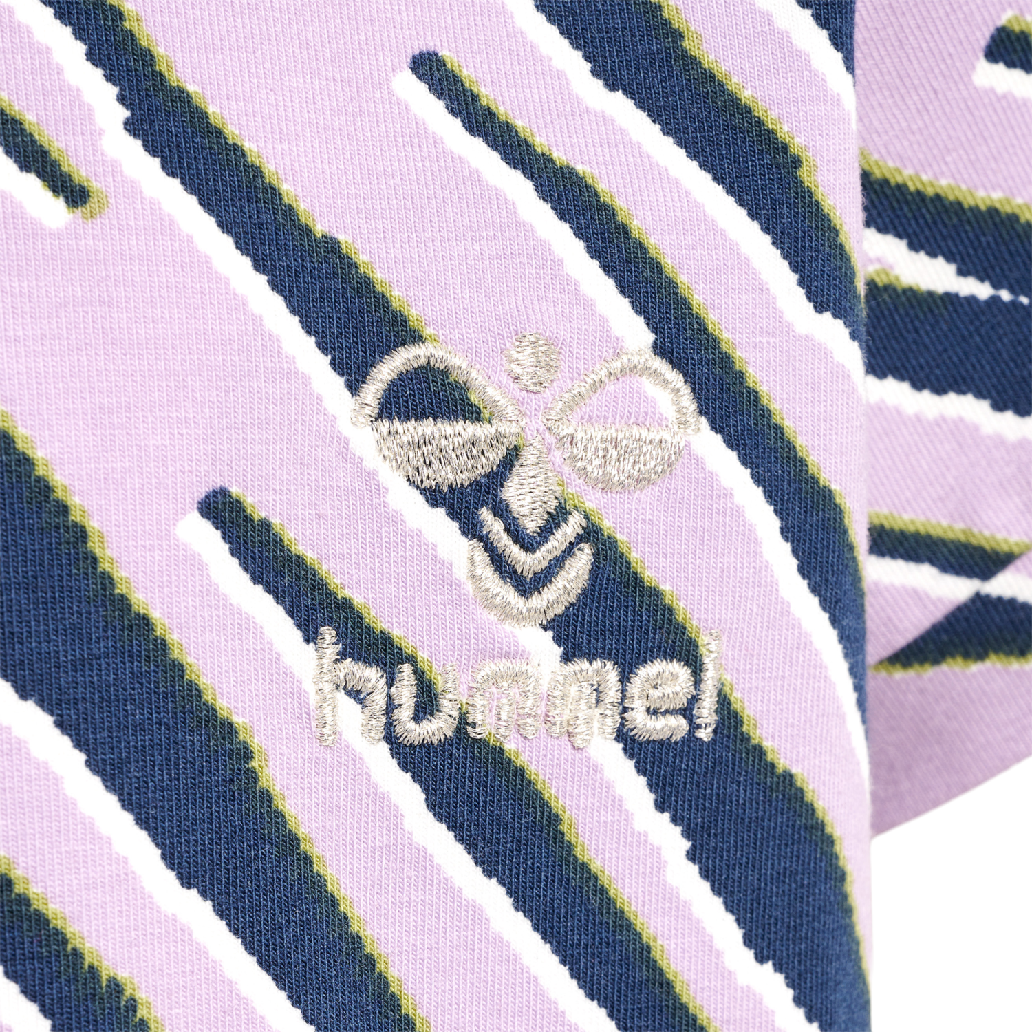 hmlRUSHY AOP DRESS S/S, ORCHID BLOOM, packshot