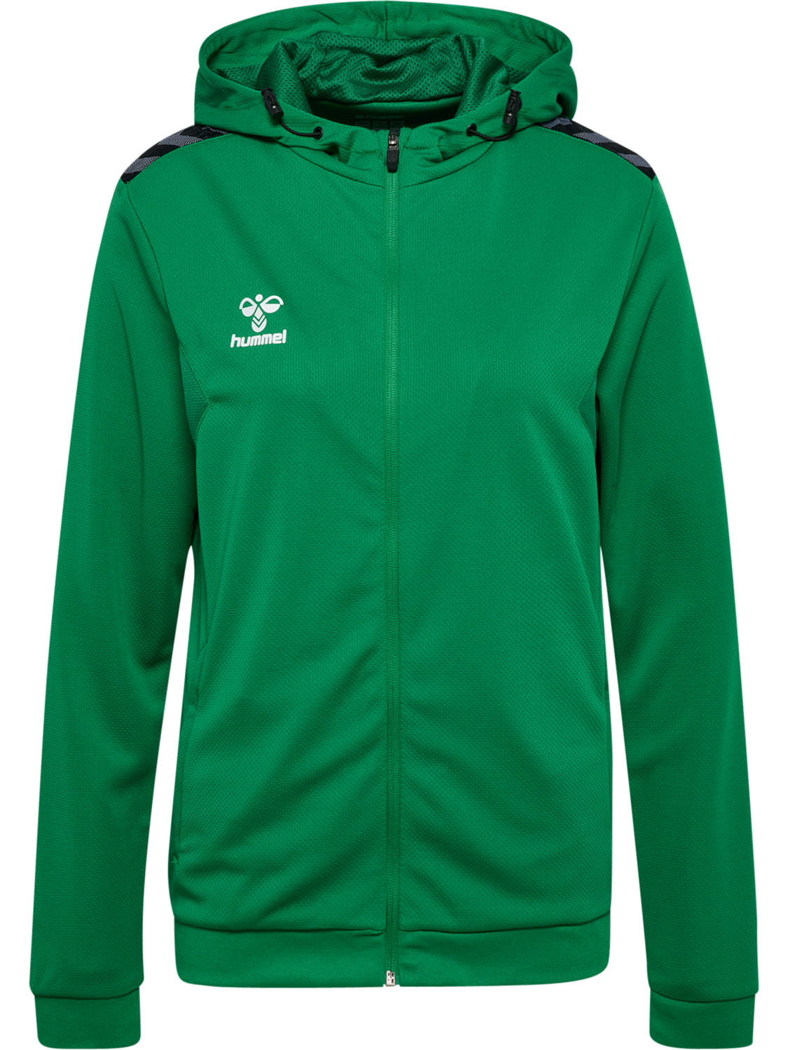 hmlAUTHENTIC PL ZIP HOODIE WOMAN, JELLY BEAN, packshot