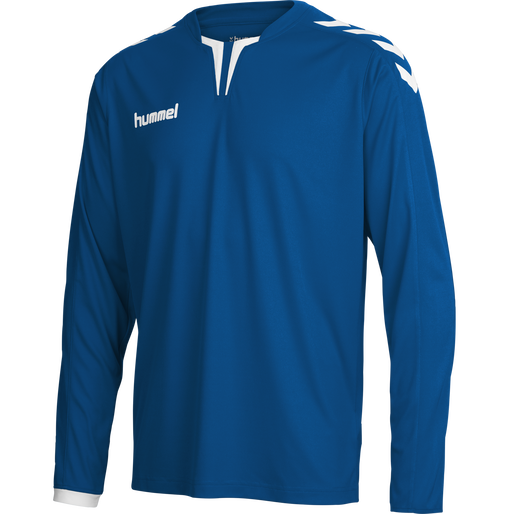 CORE LS POLY JERSEY, TRUE BLUE, packshot