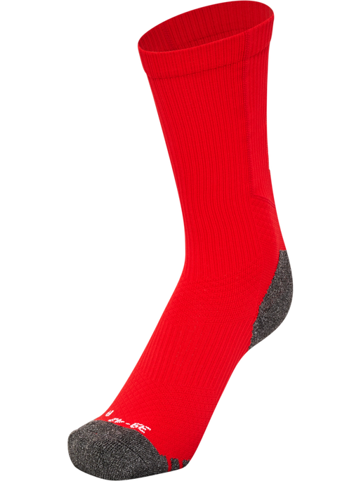 hmlPRO TRAINING SOCKS LOW, TRUE RED/WHITE hmlPRO TRAINING SOCKS LOW, TRUE RED/WHITE, packshot