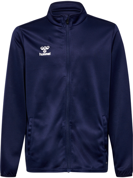 hmlESSENTIAL TRACK JACKET KIDS, MARINE, packshot