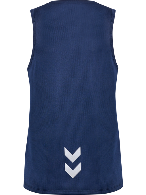 hmlRUN SINGLET S/L WOMAN, BLACK IRIS, packshot