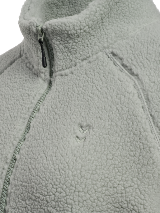 hmlPULSE FLEECE W PULLOVER, BELGIAN BLOCK hmlPULSE FLEECE W PULLOVER, BELGIAN BLOCK, packshot