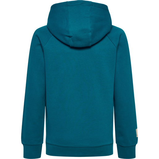 hmlGG12 SWEAT HOODIE KIDS, DEEP LAGOON, packshot