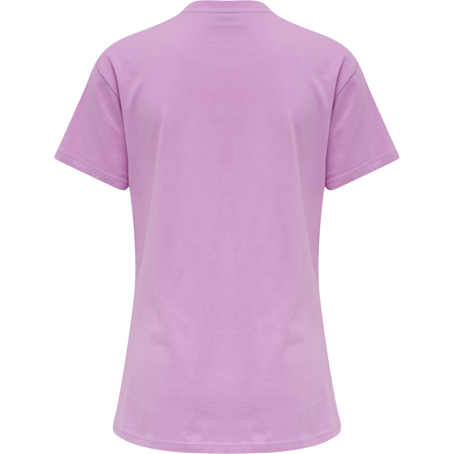 HUMMEL GO COTTON LOGO T-SHIRT WOMAN S/S, ORCHID, packshot