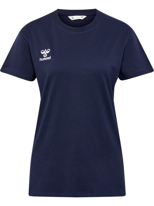 hmlGO 2.0 T-SHIRT S/S WOMAN, MARINE, packshot