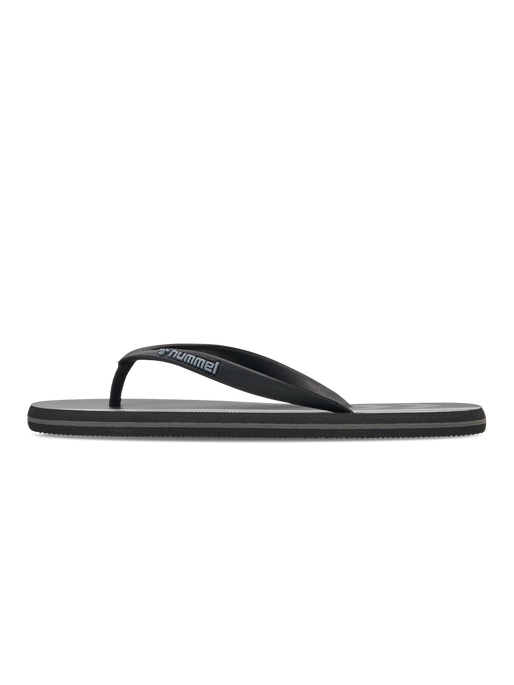 MULTI STRIPE FLIP FLOP, BLACK, packshot