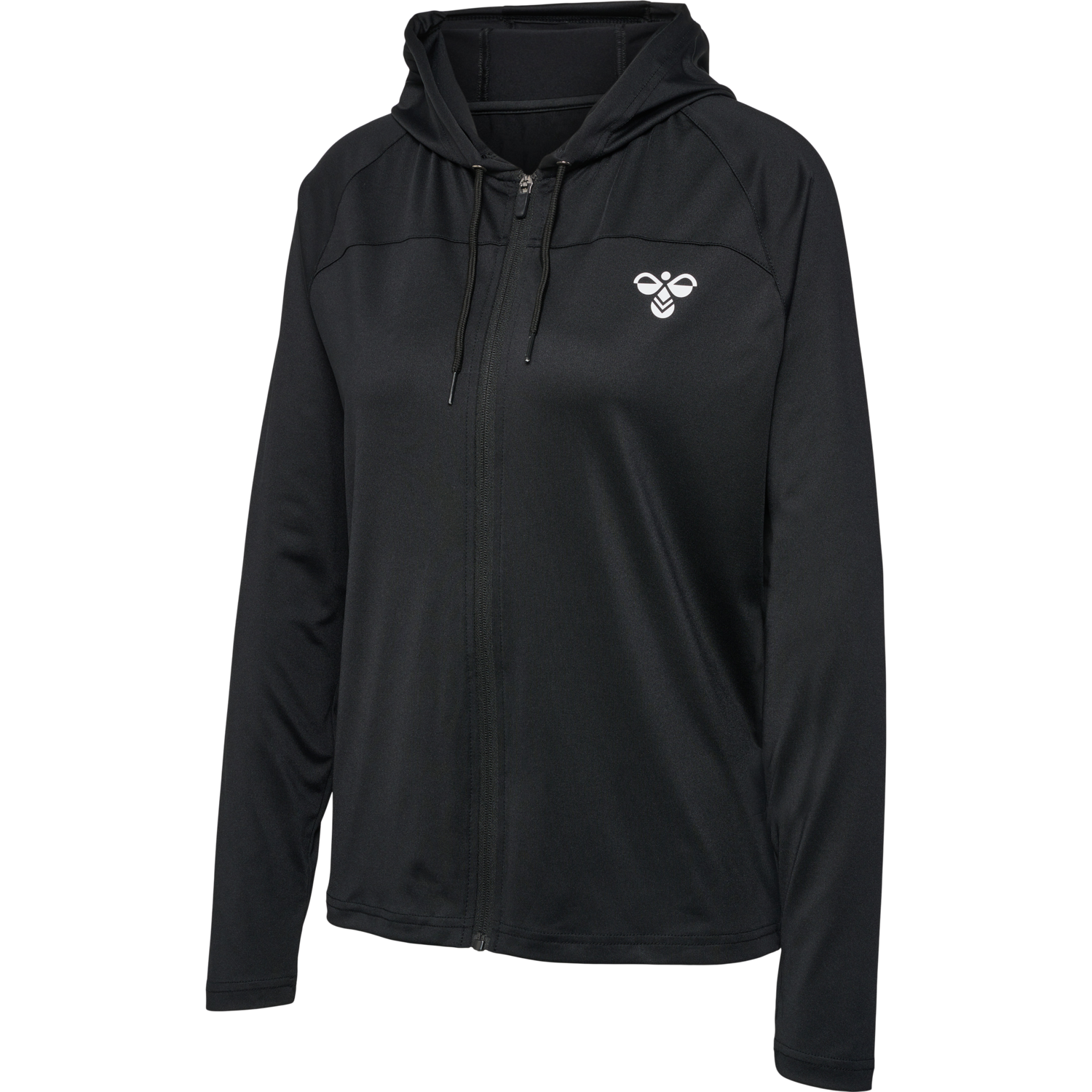 hmlGG12 TRAINING HOODIE WOMAN, BLACK, packshot