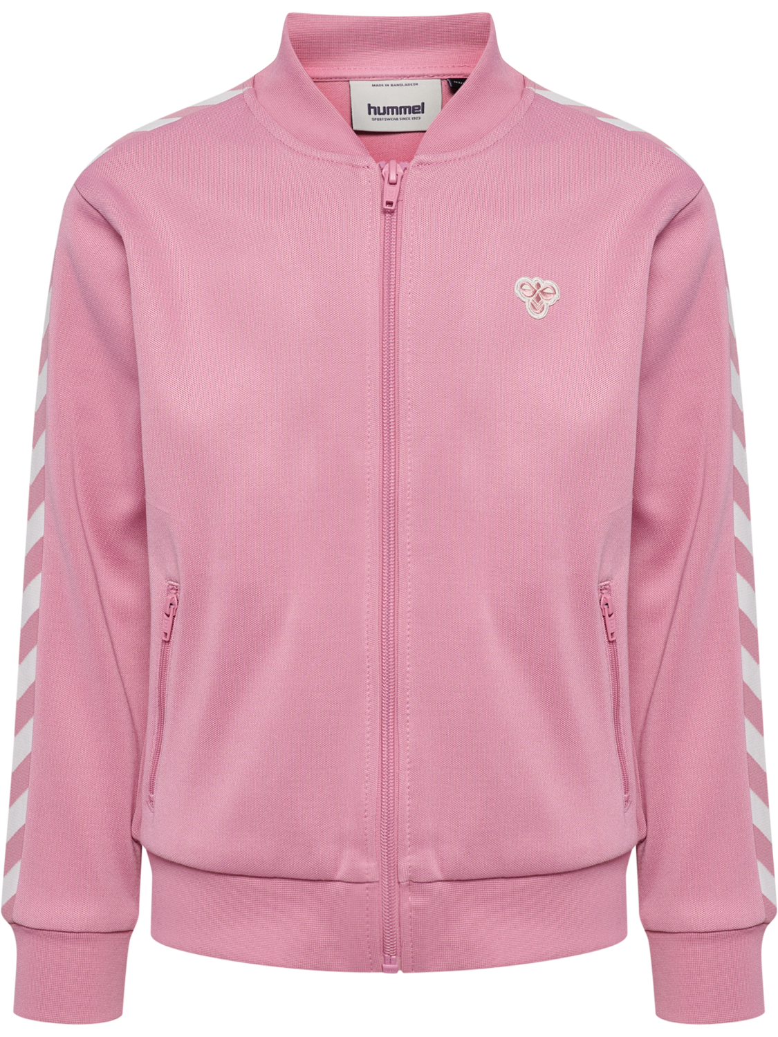 hmlJR ARCHIVE REG POLY ZIP JACKET, POLIGNAC, packshot