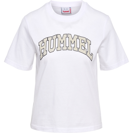 hmlIC GILL LOOSE T-SHIRT, WHITE, packshot