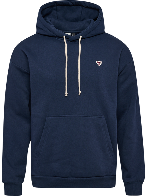 hmlLOOSE HOODIE BEE, DRESS BLUES hmlLOOSE HOODIE BEE, DRESS BLUES, packshot