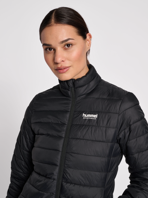 hmlBLOWN PUFF JACKET, BLACK, model