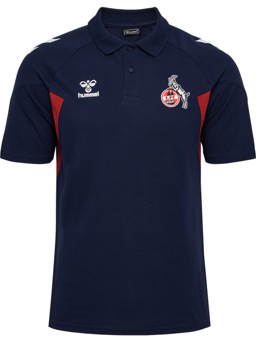 1FCK 23/24 TRAVEL POLO, MARINE 1FCK 23/24 TRAVEL POLO, MARINE, packshot