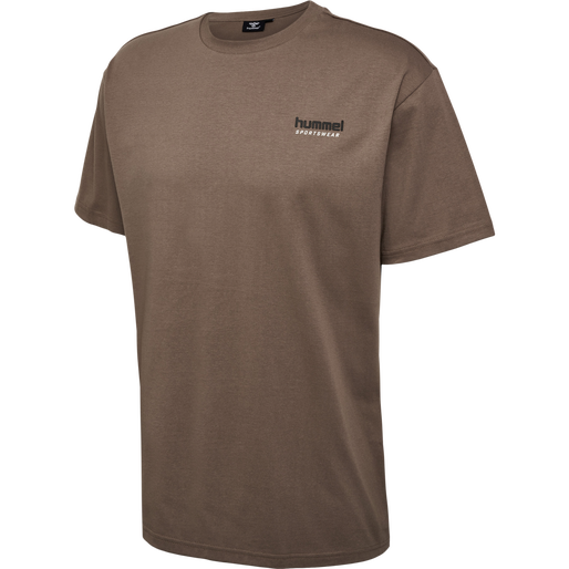 hmlLGC NATE T-SHIRT, IRON, packshot