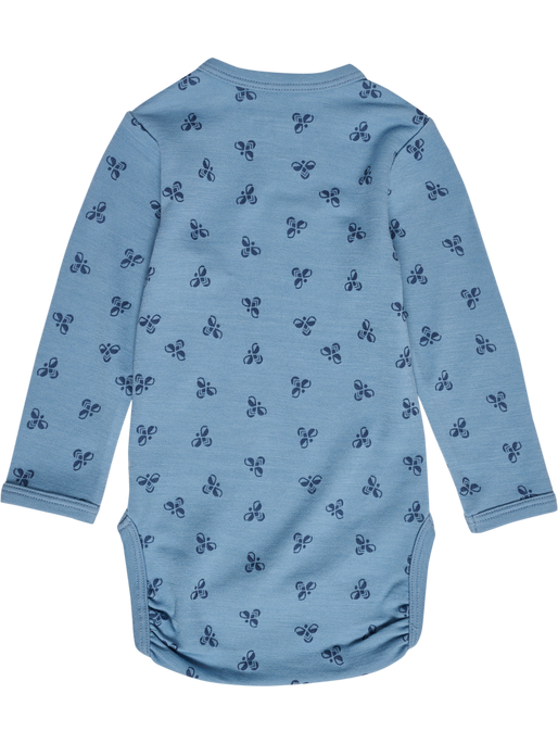 hmlBAMBO BODY LS, BLUE SHADOW hmlBAMBO BODY LS, BLUE SHADOW, packshot