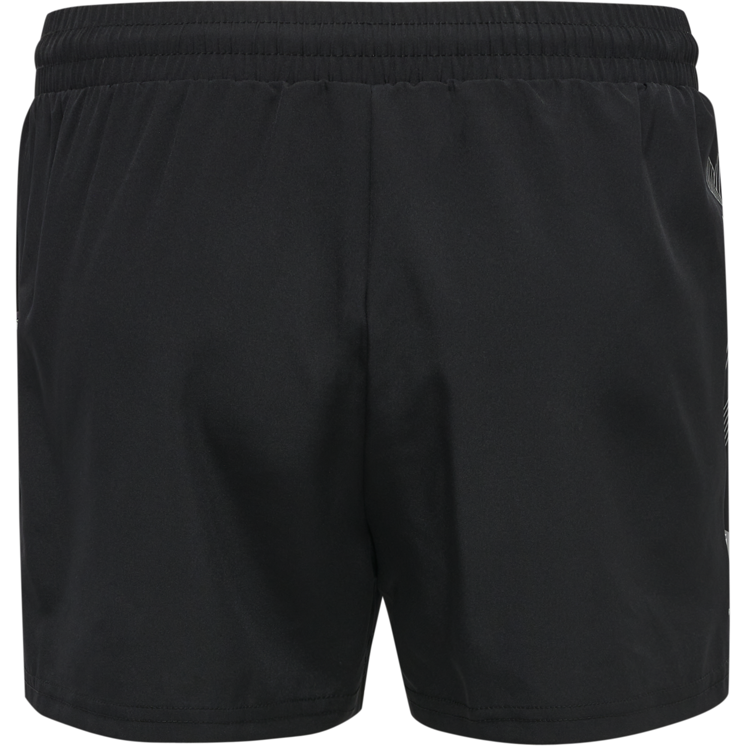 hmlMOVE GRID WOVEN SHORTS WOMAN, BLACK, packshot