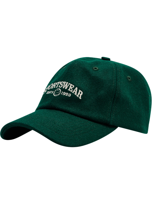 hmlBASEBALL CAP SW, DARK GREEN hmlBASEBALL CAP SW, DARK GREEN, packshot