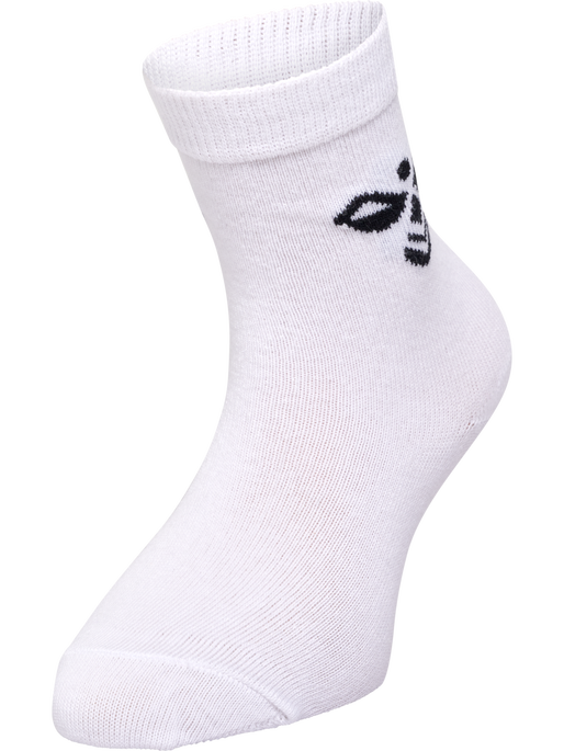 SUTTON 3-PACK SOCK, WHITE, packshot