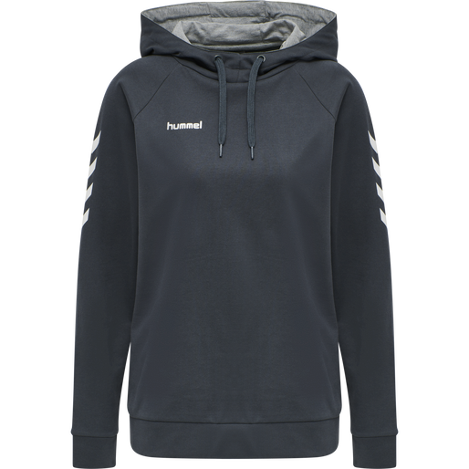 HMLGO COTTON HOODIE WOMAN, INDIA INK, packshot