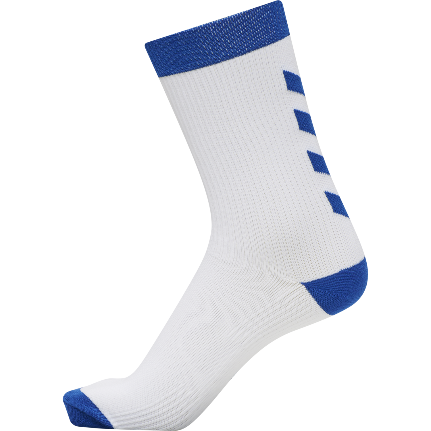 ELEMENT INDOOR SPORT SOCK 2 PACK, WHITE/TRUE BLUE, packshot