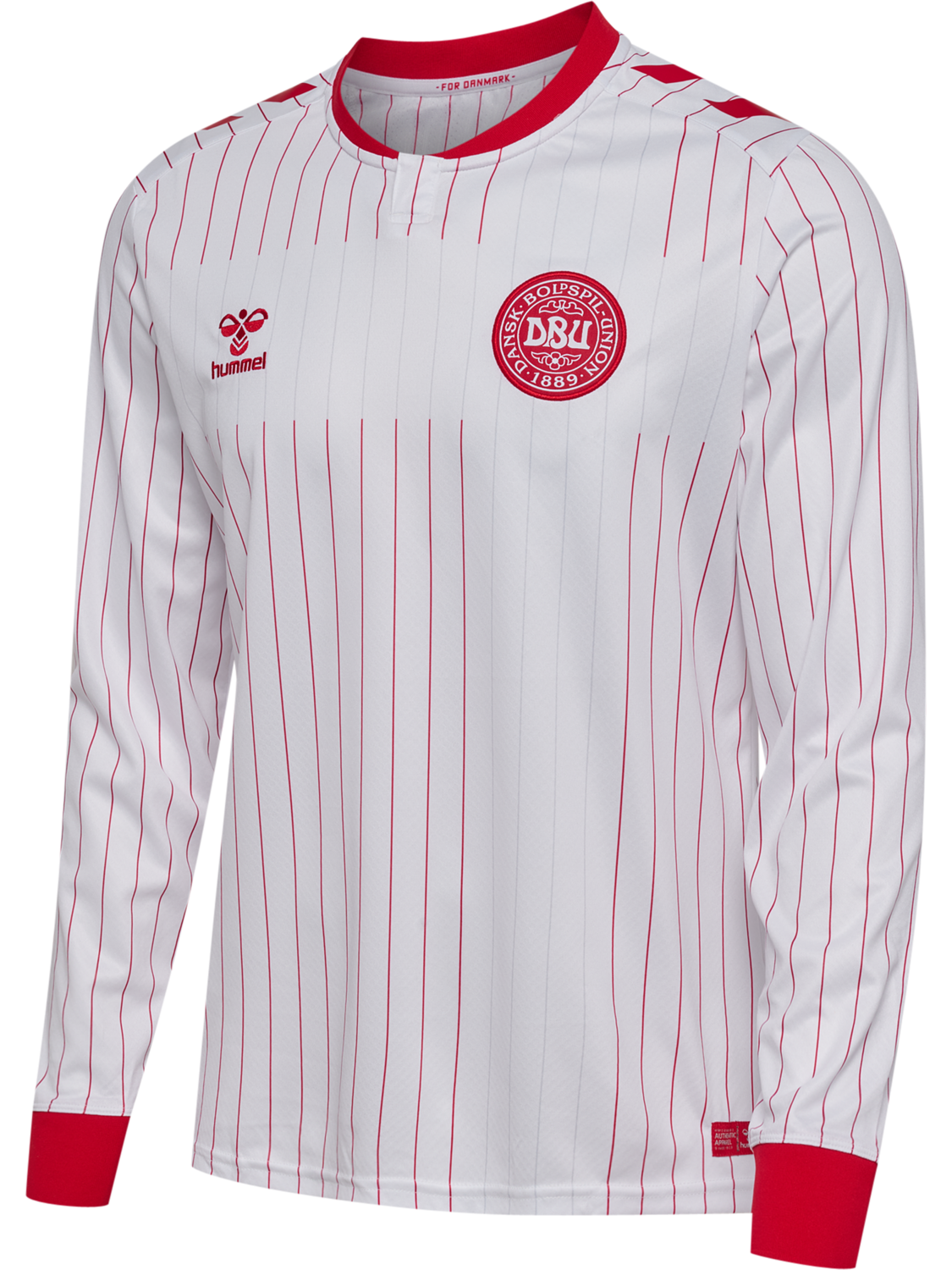 DBU 26 AWAY JERSEY L/S, WHITE, packshot