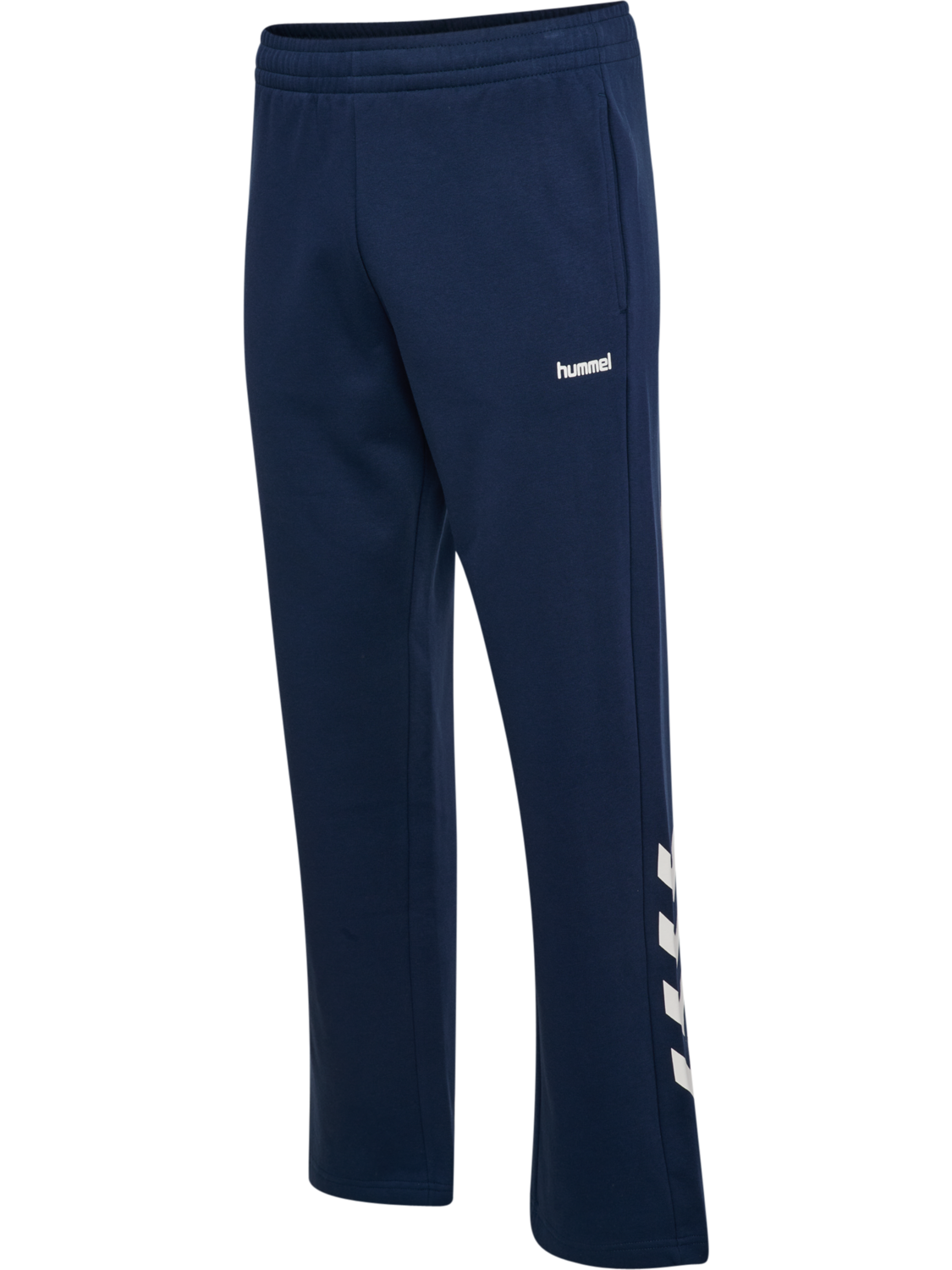 hmlSW CHEVRON ATHLETIC SWEAT PANTS, DRESS BLUES, packshot
