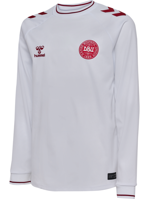 DBU WOMAN 25 AWAY  JERSEY L/S KIDS, WHITE DBU WOMAN 25 AWAY  JERSEY L/S KIDS, WHITE, packshot