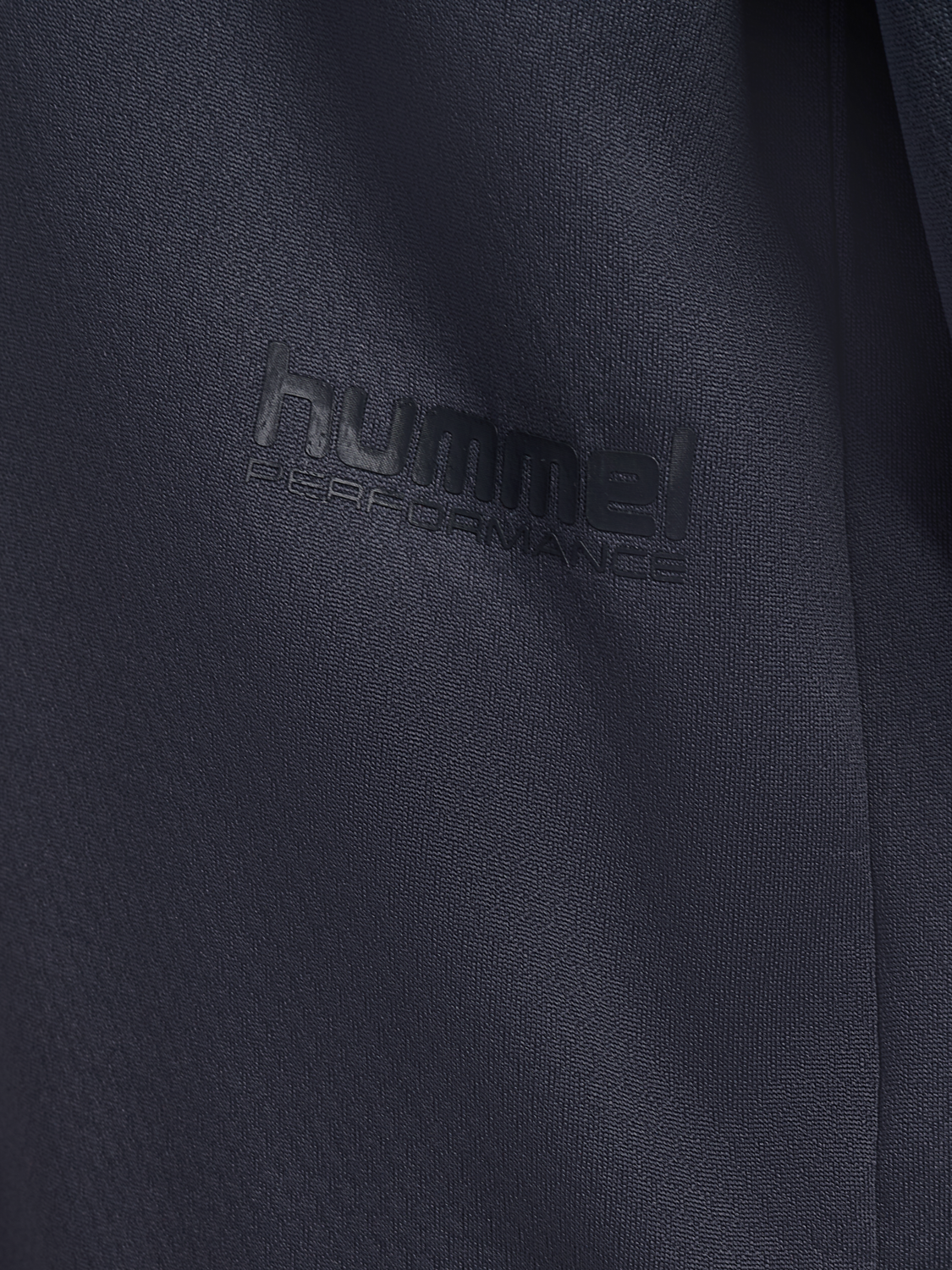 hmlJR T-SHIRT L/S, EBONY, packshot