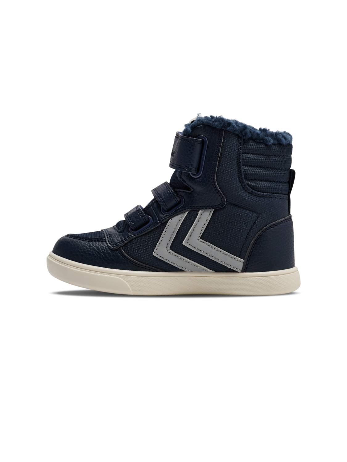 STADIL SUPER POLY BOOT MID TEX JR, BLACK IRIS/SILVER, packshot