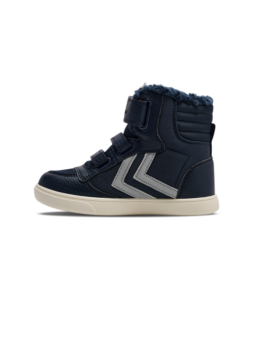 STADIL SUPER POLY BOOT MID TEX JR, BLACK IRIS/SILVER STADIL SUPER POLY BOOT MID TEX JR, BLACK IRIS/SILVER, packshot