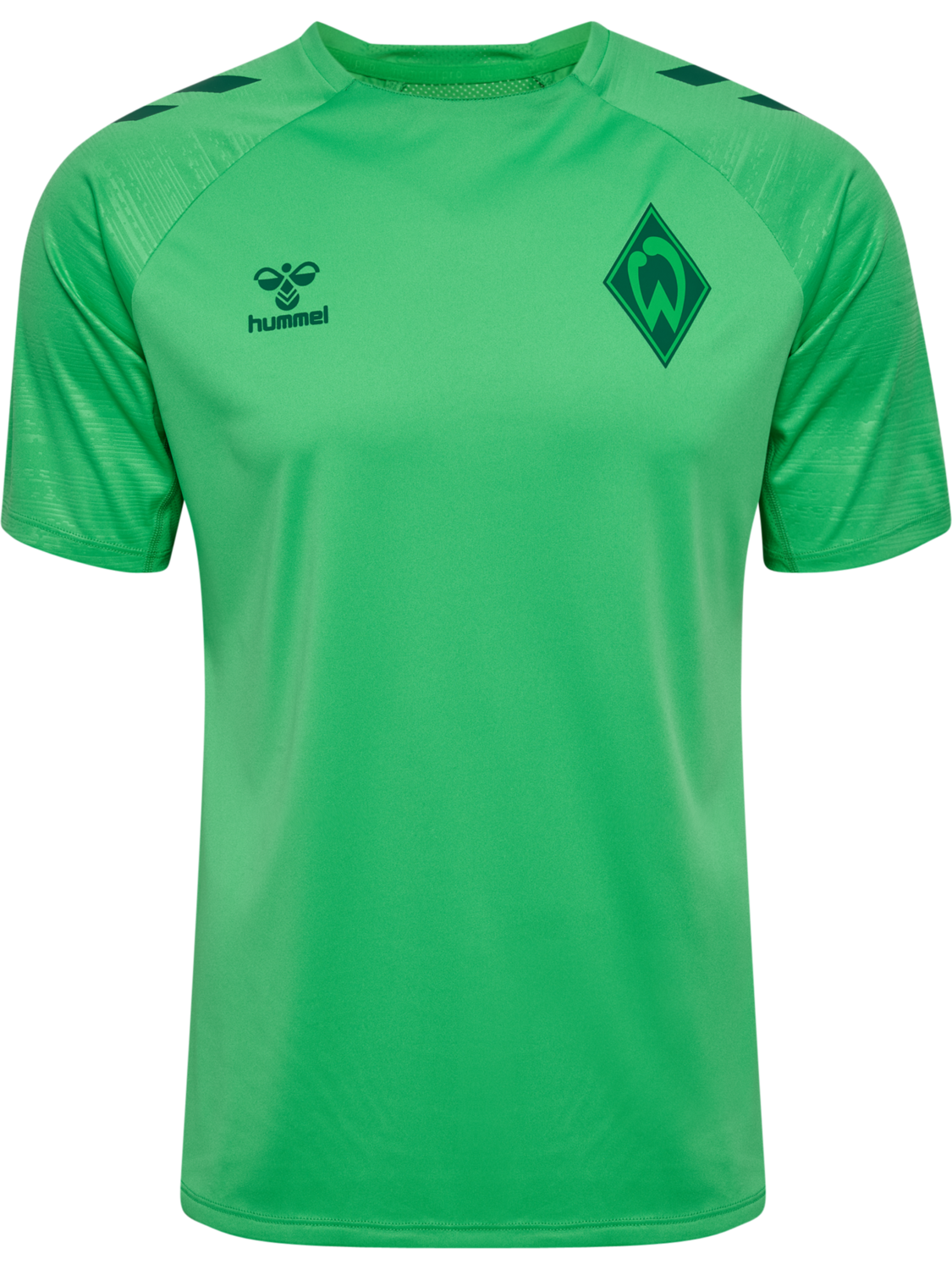 WER 26/27 TR PRO JERSEY S/S, ISLAND GREEN WO SPONSOR, packshot