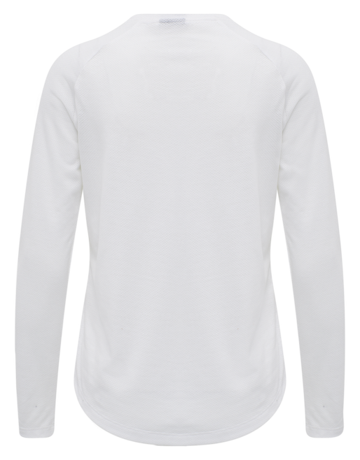 hmlVANJA T-SHIRT L/S, WHITE, packshot