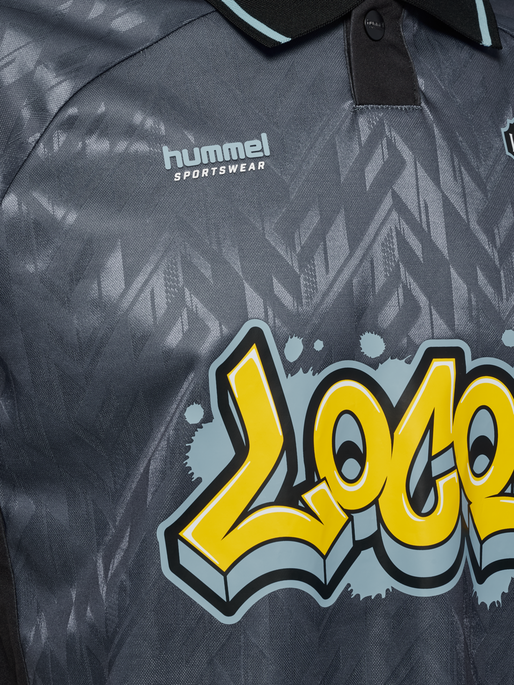 hmlLOOSE SOCCER JERSEY S/S EL PASO, BLACK hmlLOOSE SOCCER JERSEY S/S EL PASO, BLACK, packshot
