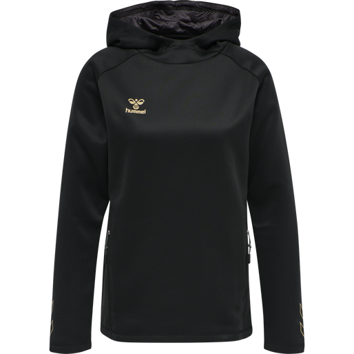 hmlCIMA XK HOODIE WOMAN, BLACK, packshot