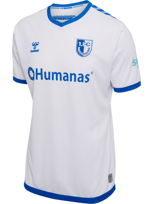 1FCM 23/24 HOME JERSEY S/S KIDS, WHITE, packshot