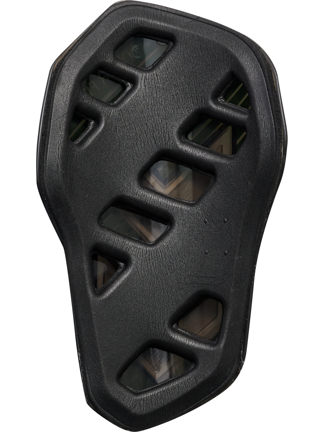 hmlSHIN GUARDS HYPER FIT, TRANSPARENT/GREEN GECKO, packshot