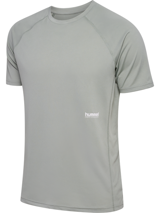 hmlPULSE WORKOUT T-SHIRT S/S, BELGIAN BLOCK, packshot