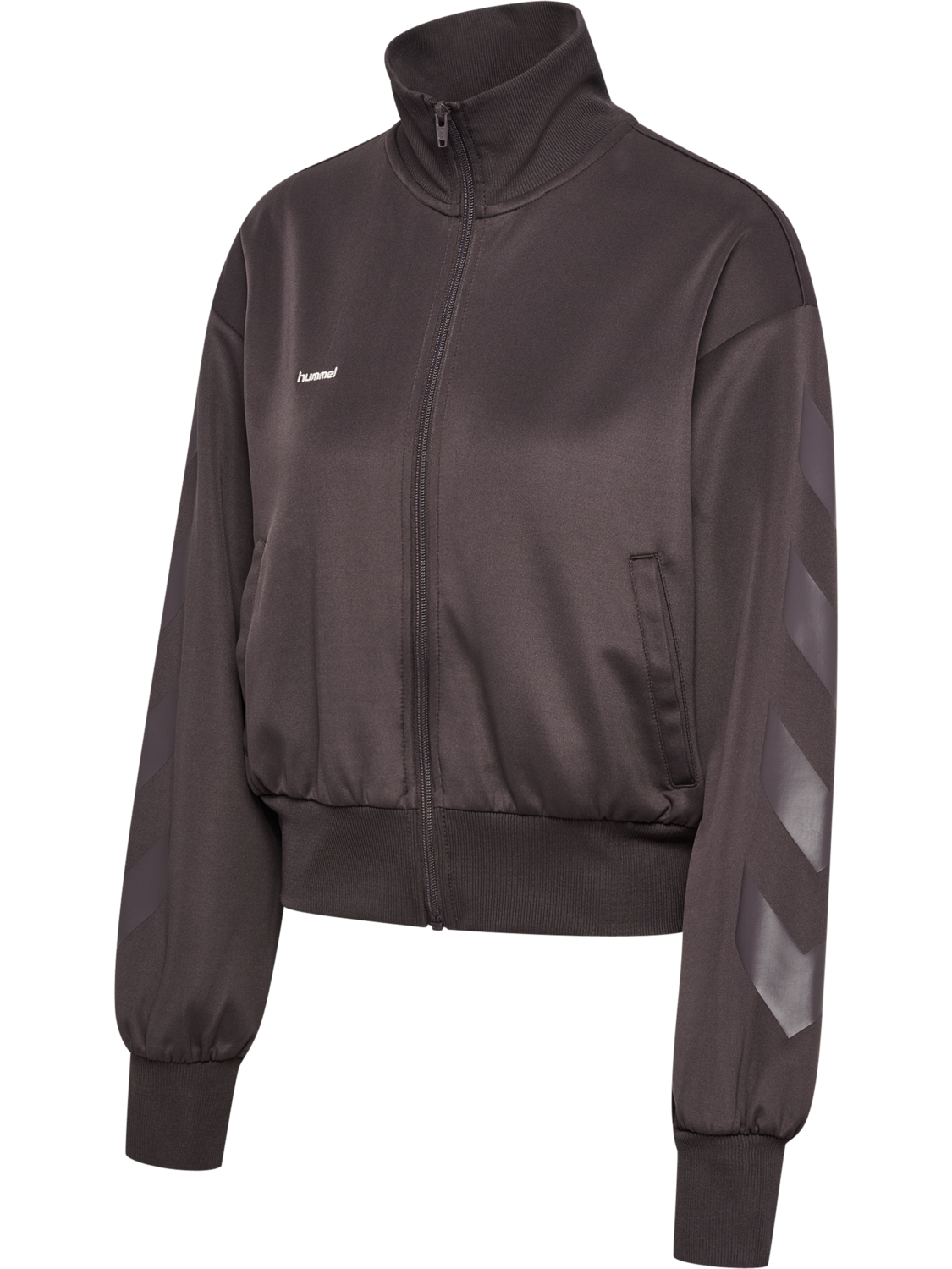 hmlI-D TRACK TOP, SHALE, packshot