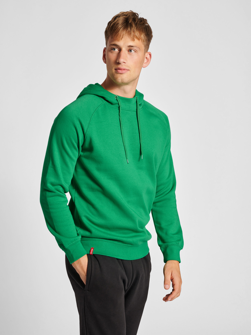 hmlRED CLASSIC HOODIE, JELLY BEAN, model