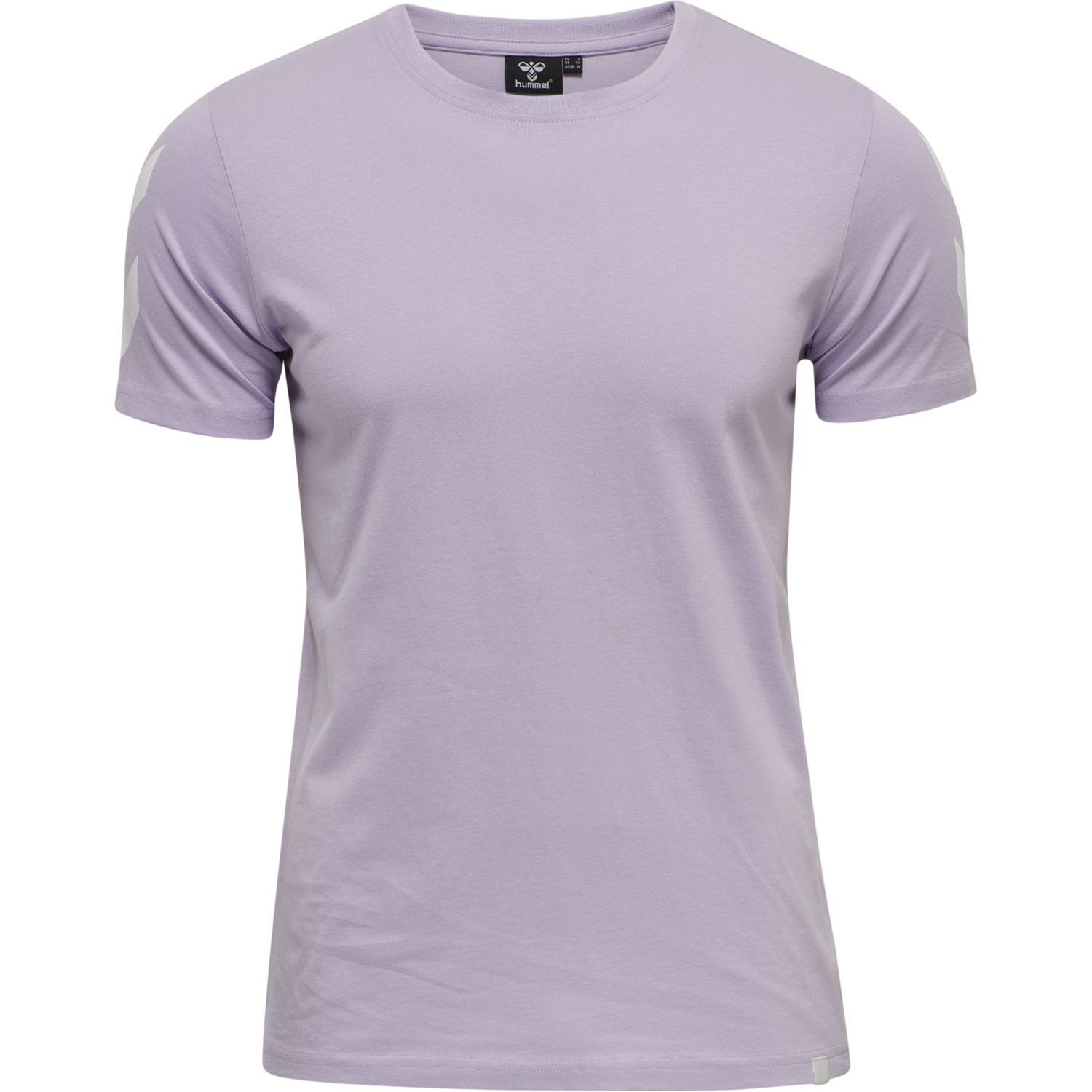 hmlLEGACY CHEVRON T-SHIRT, PASTEL LILAC, packshot